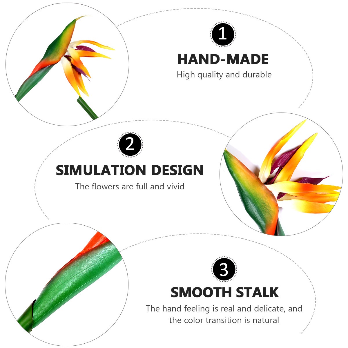 Faux Bird of Paradise Artifici - Bird Paradise Strelitzia ulasan dan harga