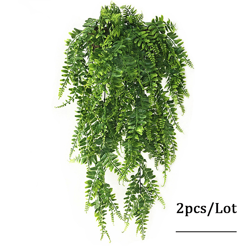 90cm Persian Fern Leaves Vines - Monstera Adansonii ulasan dan harga